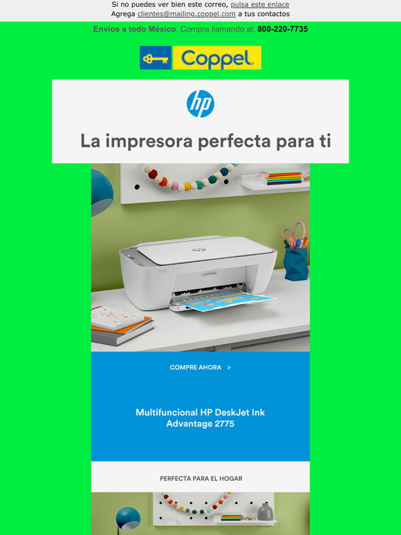 Coppel: Djate impresionar con la calidad de HP | Milled