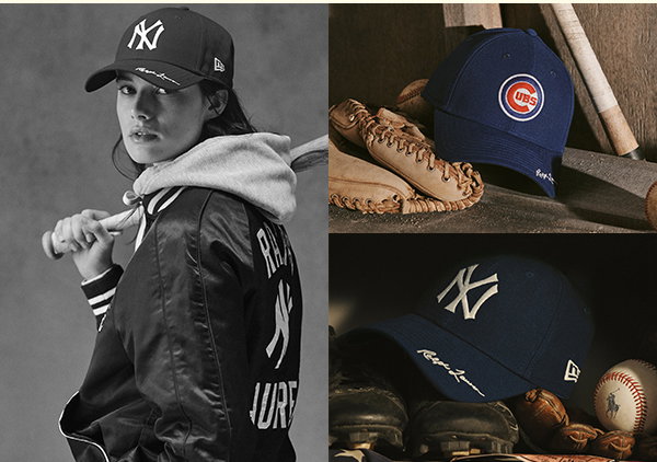 New York Yankees Ralph Lauren Polo MLB Baseball New Era Hat Flex