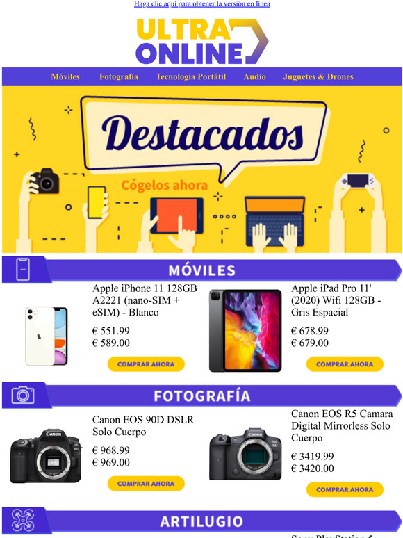 Eleccin del editor de esta semana ( Apple iPhone 11, Canon EOS 90D, Sony PlayStation 5 (PS5) ... )