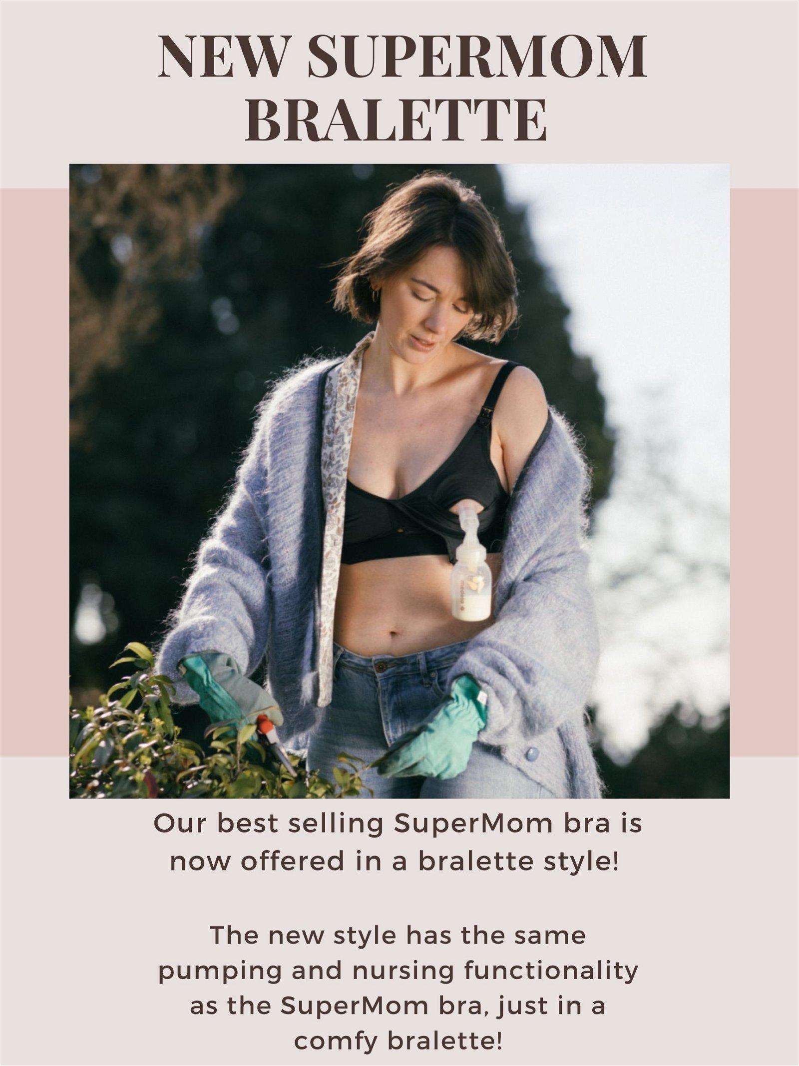 Simple Wishes: Introducing the SuperMom Bralette!