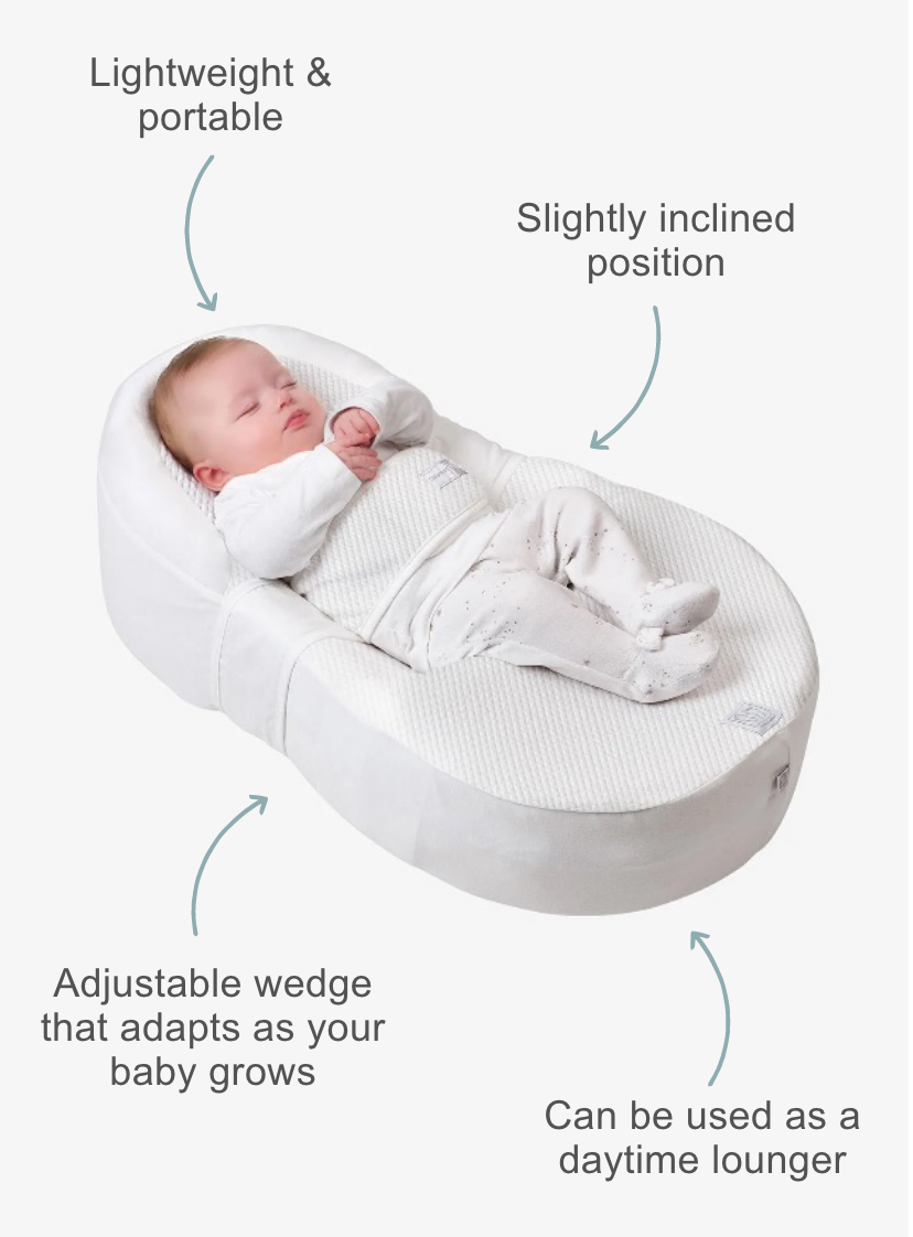 Jojo Maman Bebe Cocoonababy The Ergonomic Sleeping Nest Milled