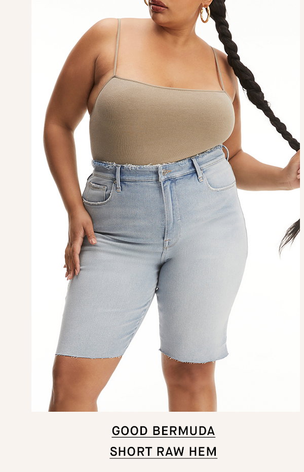 Good Bermuda Short Raw Hem