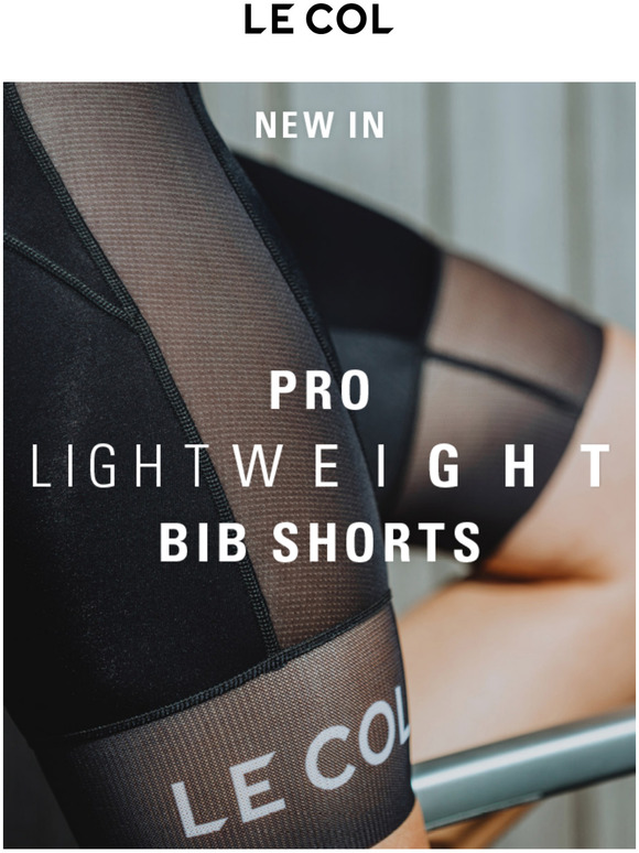 le col pro lightweight bib shorts