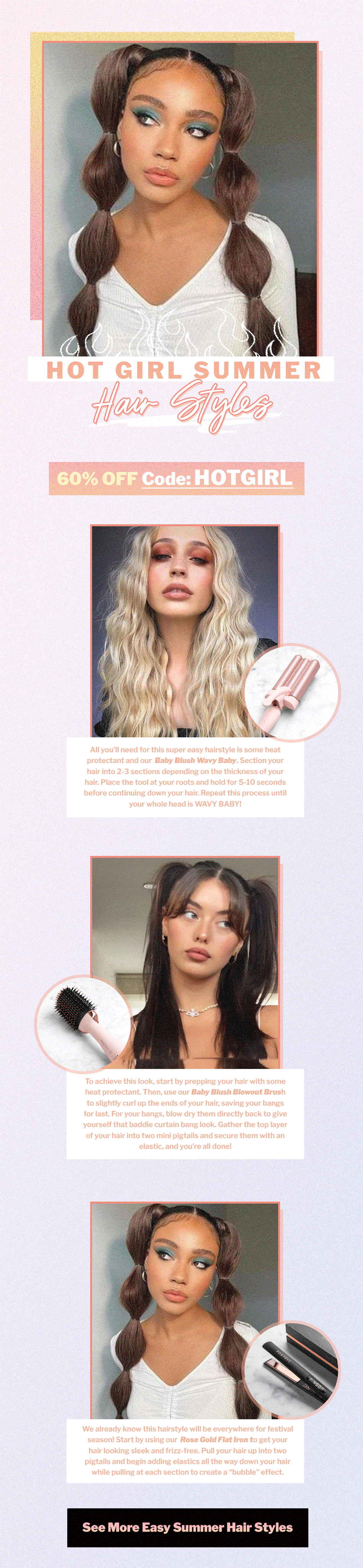 FoxyBae: Trending Hair Styles This Summer | Milled