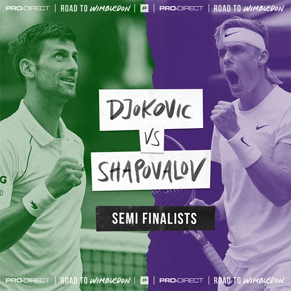 Novak Djokovic vs Denis Shapovalov