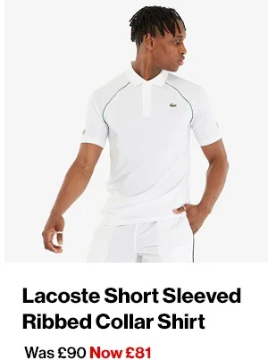 Lacoste-Short-Sleeved-Ribbed-Collar-Shirt-White-Yucca-Mens-Clothing