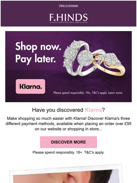 hinds jewellery sale