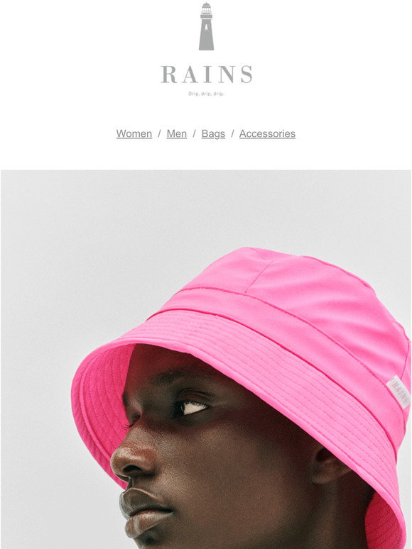 rains: Get a free bucket hat - with any 