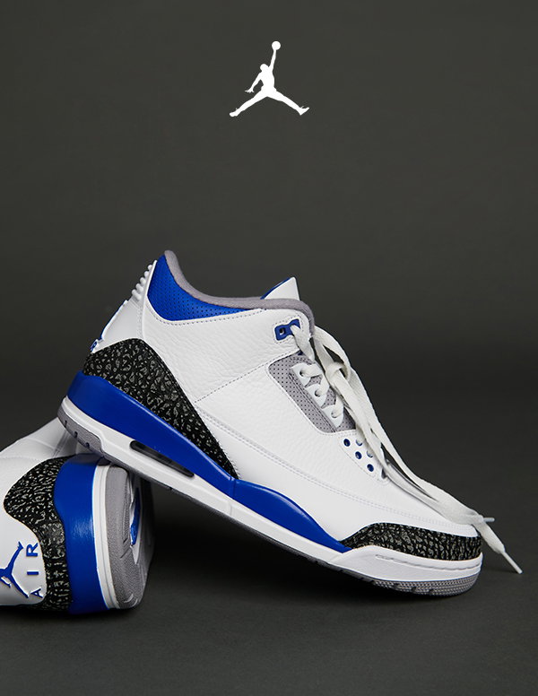 Jimmy Jazz: Air Jordan 3 Racer Blue 