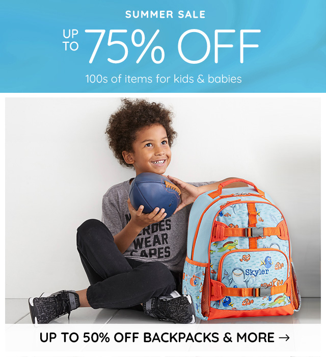 Pottery barn outlet hot wheels backpack