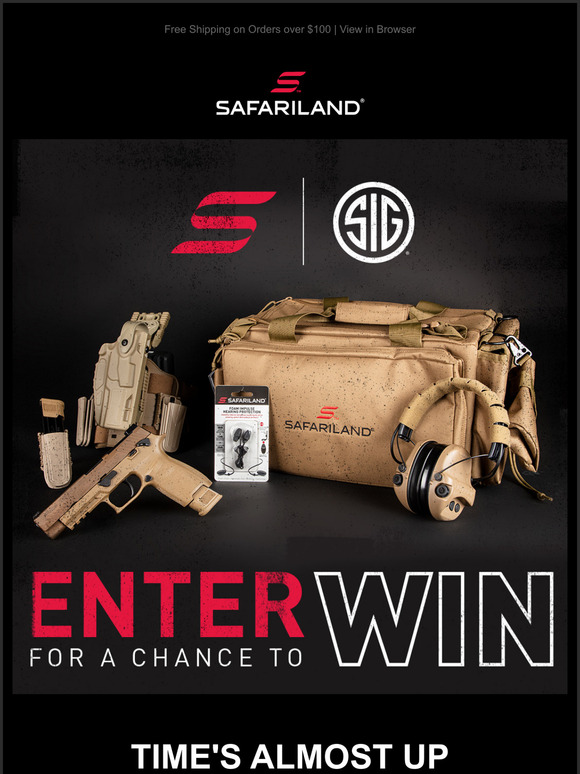 Safariland Gutschein 2 Für 1 2022 Safariland: Safariland + Sig Mega Giveaway | Milled