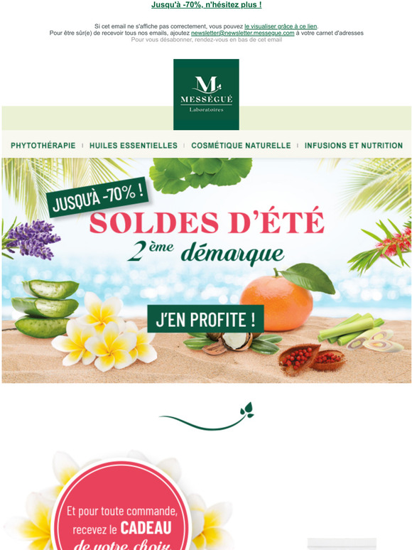 SOLDES - 2me DMARQUE : jusqu' -70% et des cadeaux juste pour vous  !
