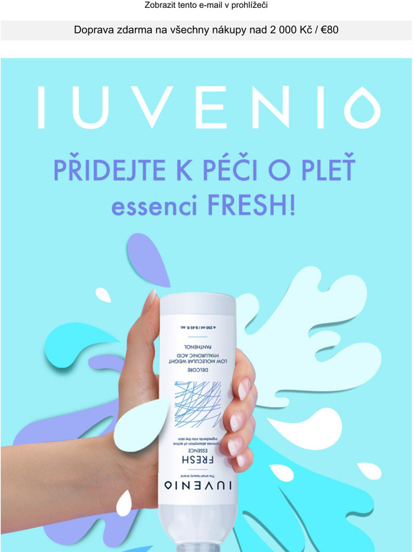 Letn hydratace nen nikdy dost