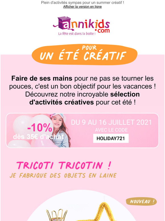 Des jeux & activits pour un t cratif