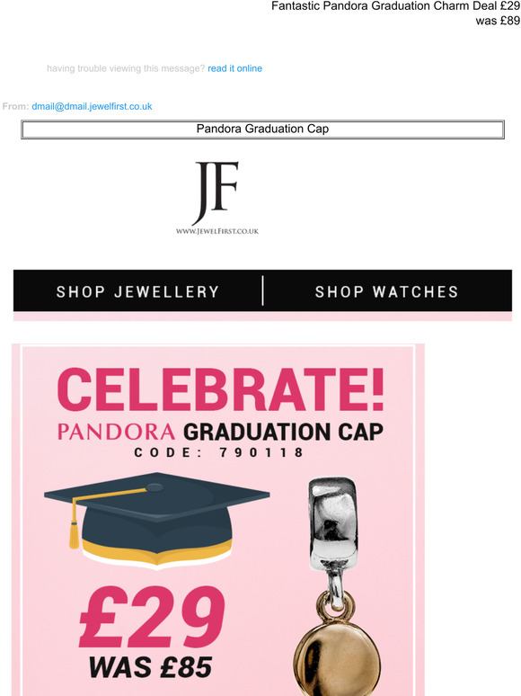 Fantastic Pandora Graduation Charm Deal 29 was 89