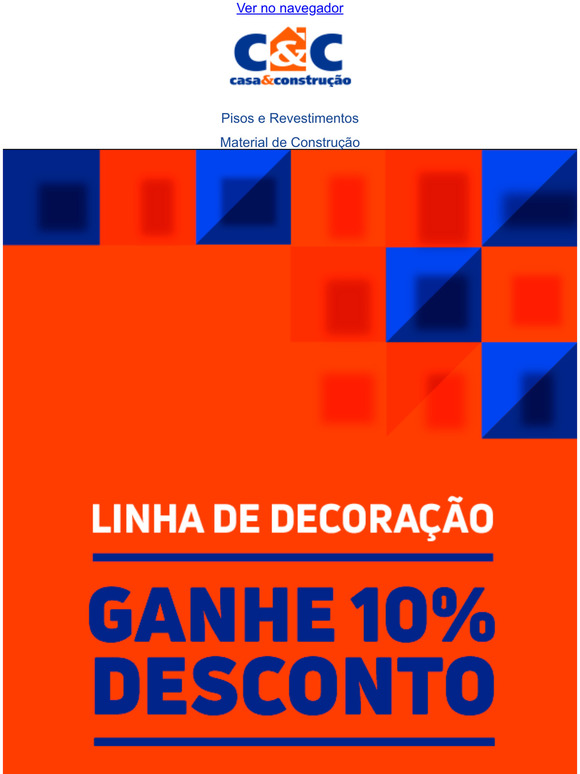  GANHE 10% DE DESCONTO
