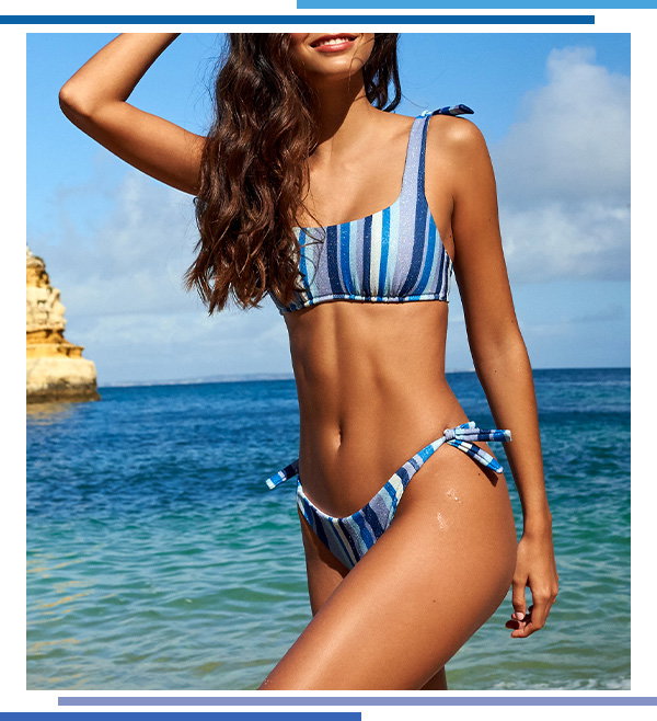Calzedonia NL: Striped Bikinis: A Timeless Elegance