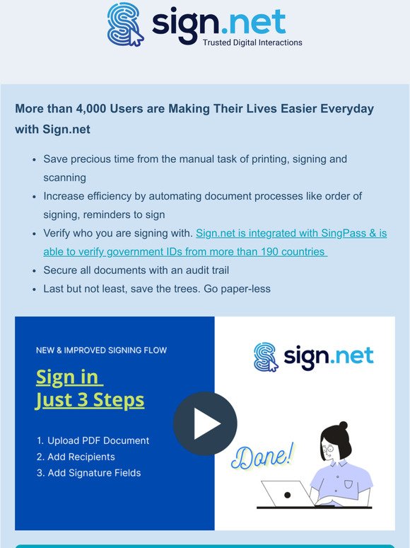 Make Your Life Easier with Sign.net