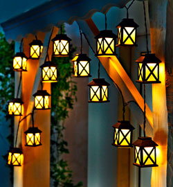 LED-Lichterkette "Laterna"