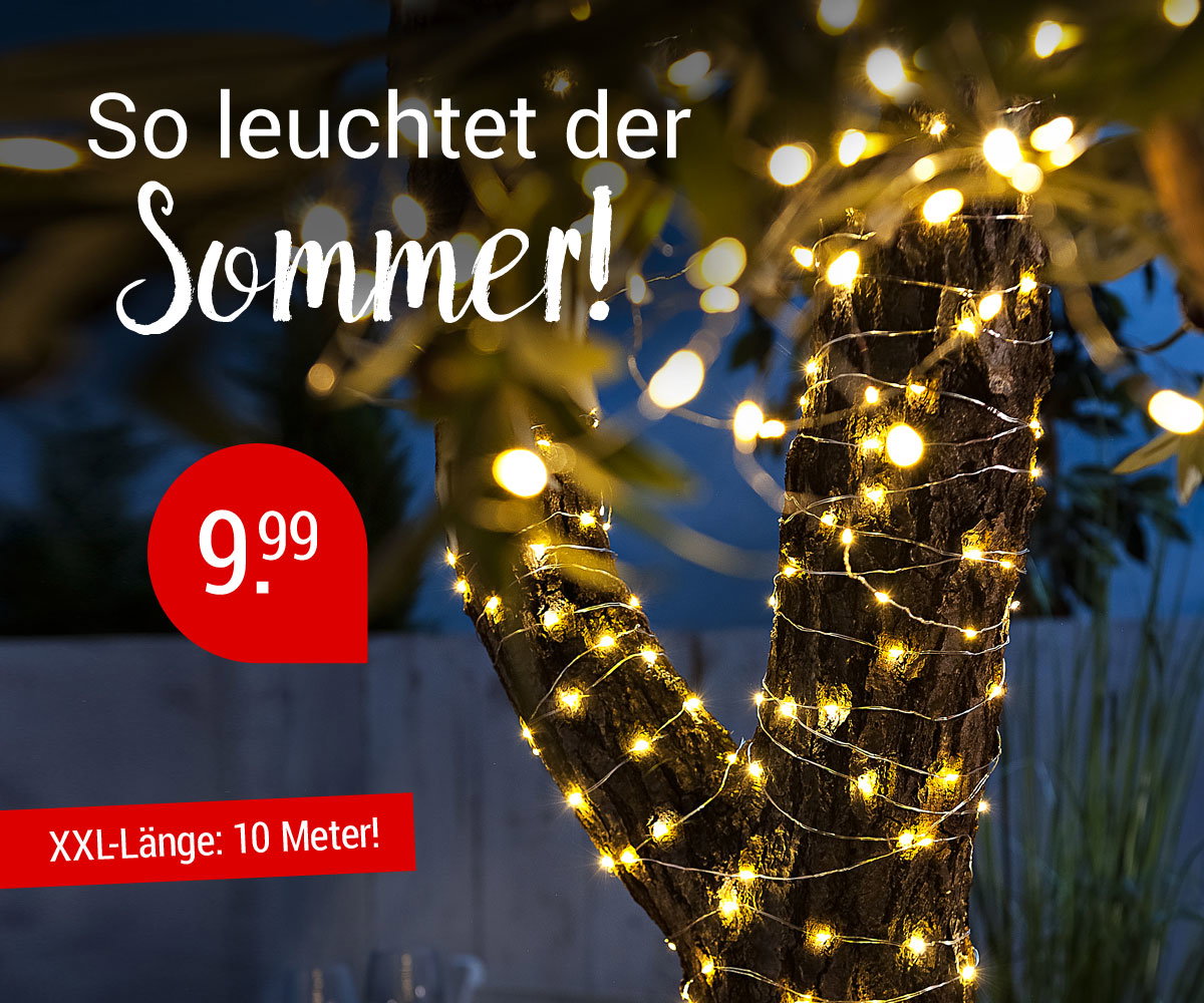 Solar-Lichterkette "Classic Garden", 10m - hier klicken!