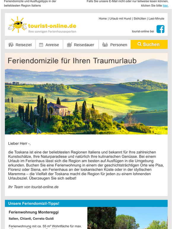 Sehnsuchtsziel Toskana: Kultur, Natur und Genuss pur!
