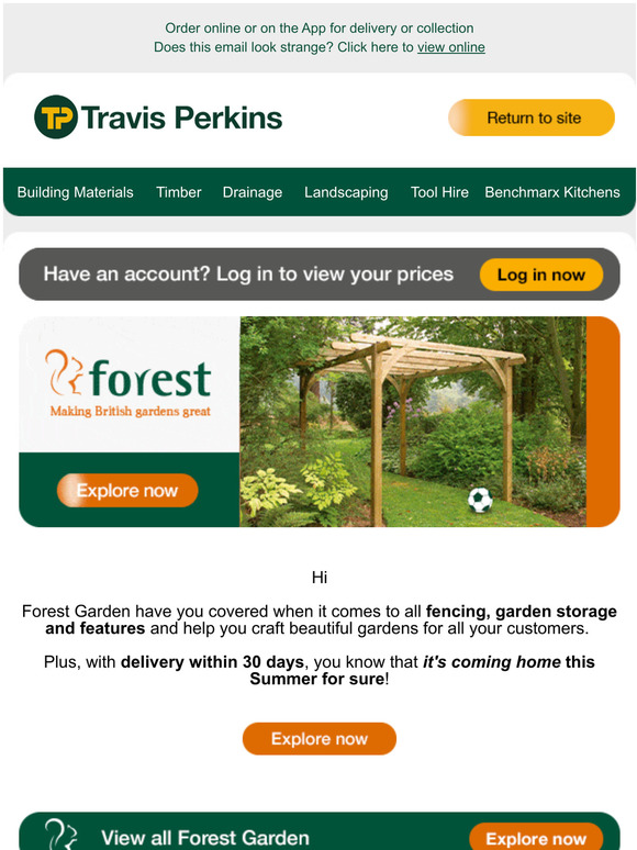 Garden timber for the WIN with Forest Garden