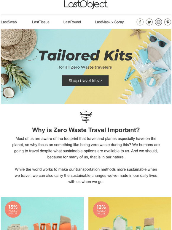 LastObject: Why is zero waste travel so important? | Milled