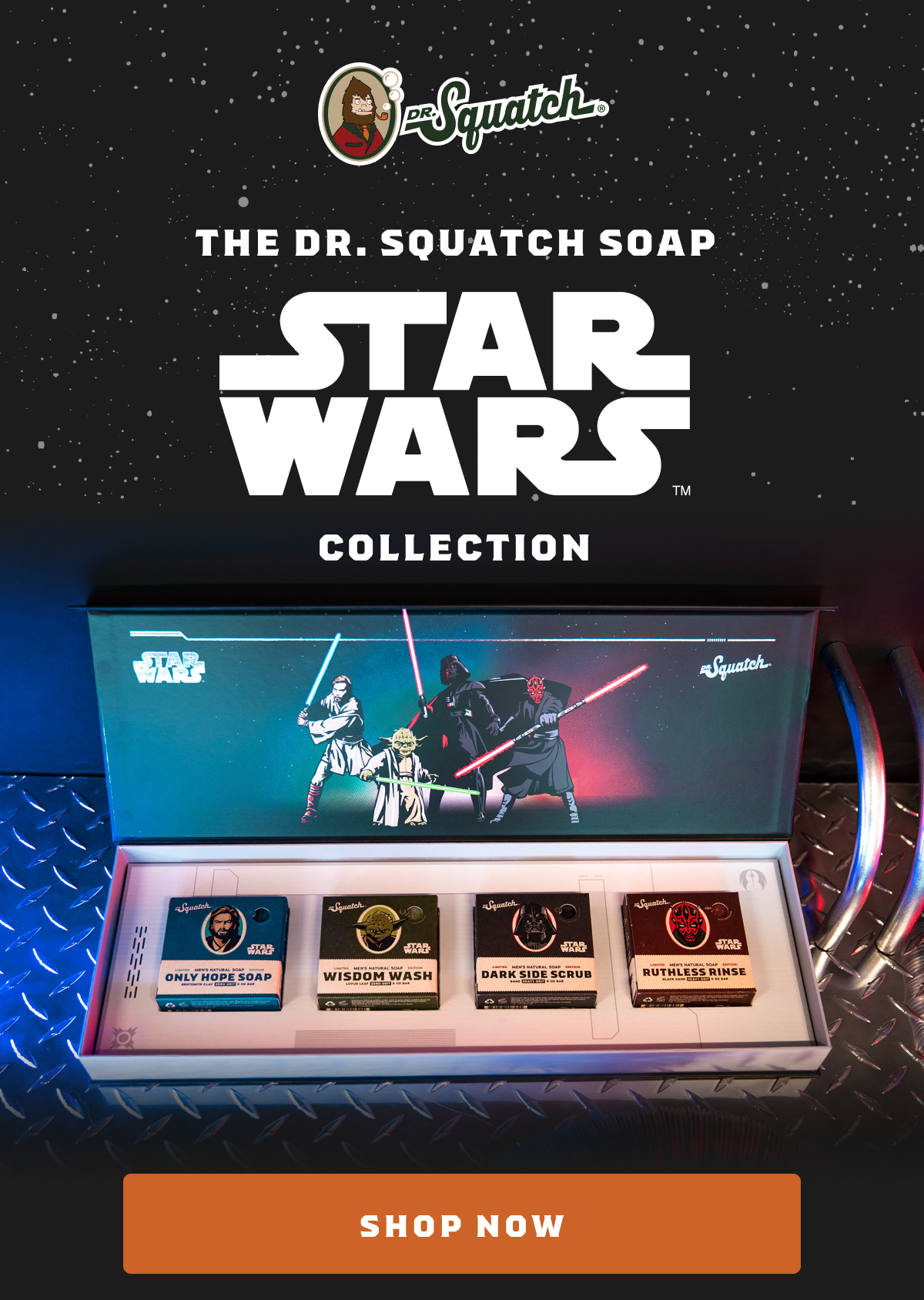 Dr Squatch The Dr Squatch Soap Star Wars Collection Milled