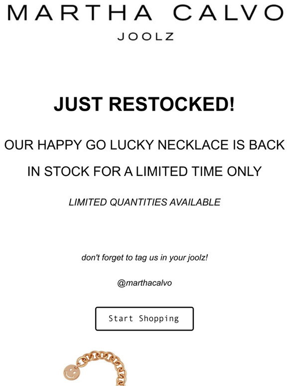 Joolz By Martha Calvo: HAPPY GO LUCKY 