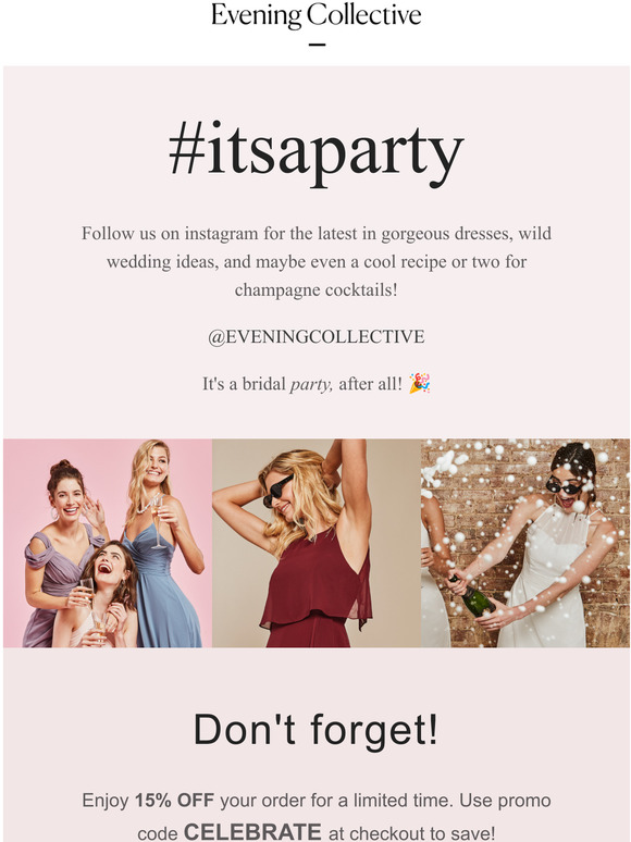 Evening Collective is on Instagram! 