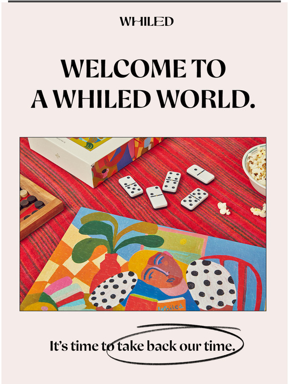 A Special Welcome from Whiled