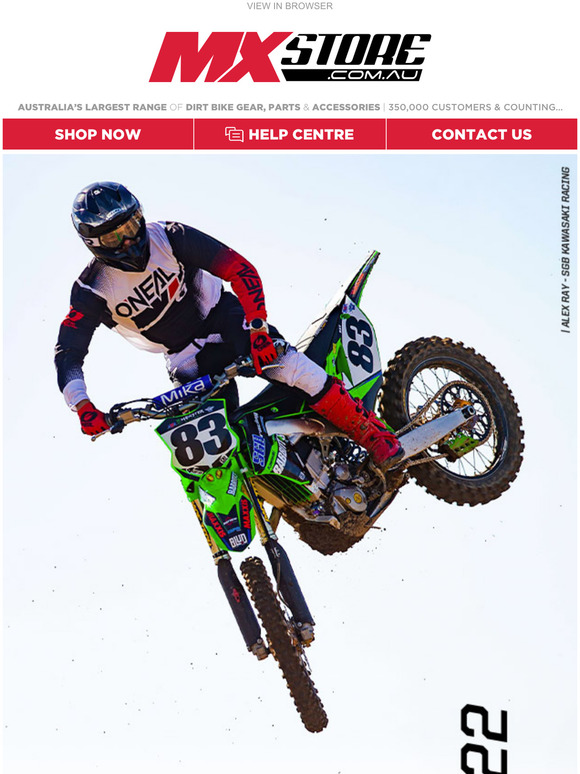 Mxstore Com Au Be Quick Legend O Neal 2022 Is Here Milled