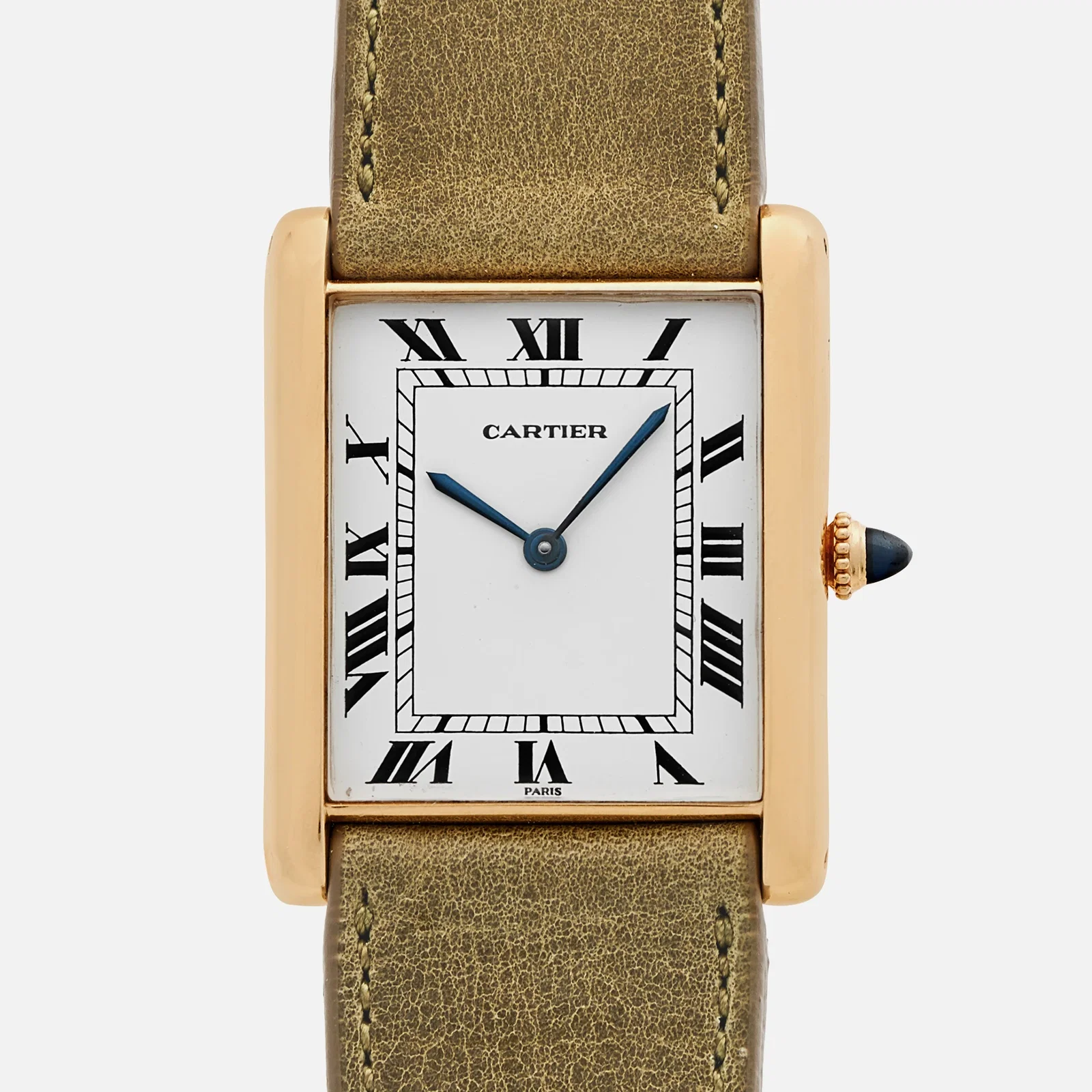 Image of 1970s Cartier Tank 'Jumbo' Automatique