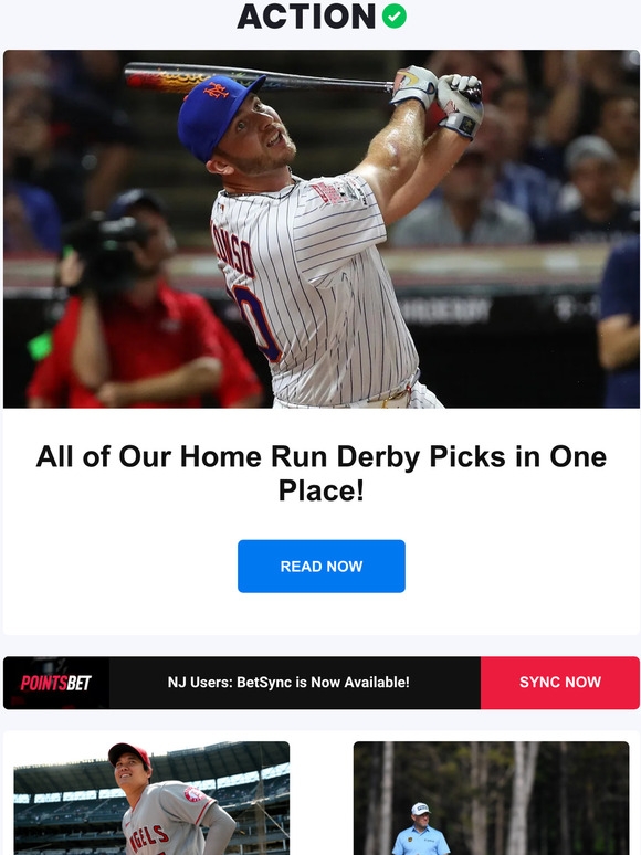 The Action Network Home Run Derby Winners, Props, Ohtani & More! Milled