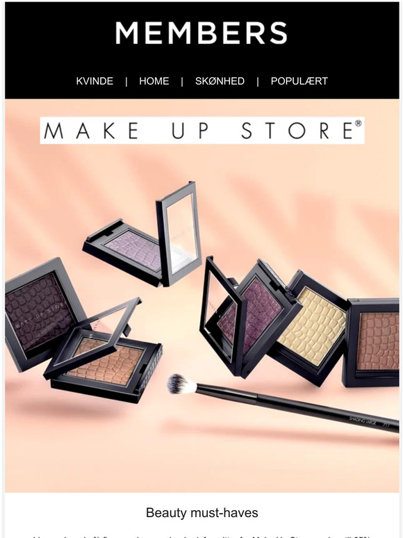 Beauty must-haves fra Make Up Store | Zelected by Houze