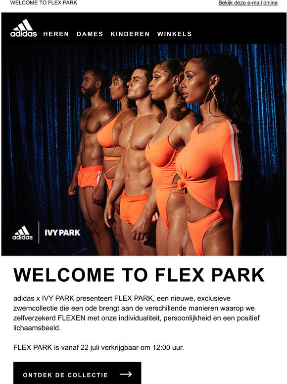 adidas NL: FLEX PARK from adidas x IVY PARK | Milled