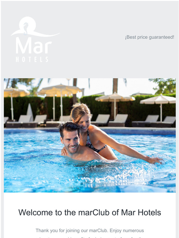 Welcome to the marClub of Mar Hotels