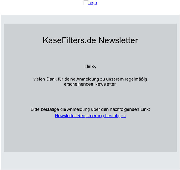 Bitte besttigen Sie Ihre Newsletter-Anmeldung