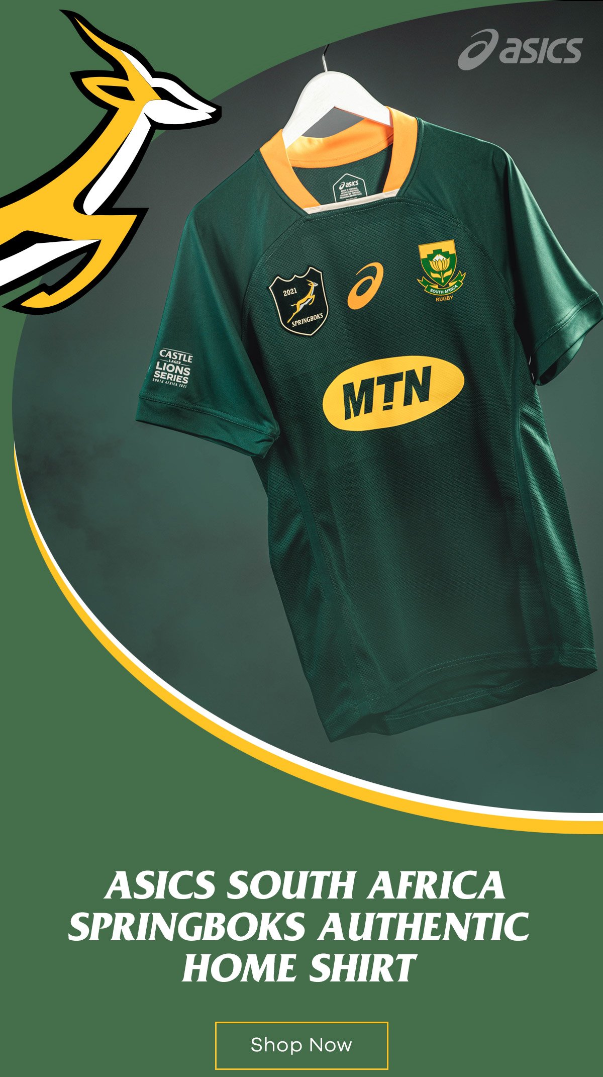 Springboks jersey for Lions 2021 series released - Rugby World