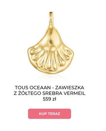 TOUS OCEAAN - ZAWIESZKA Z ŻÓŁTEGO SREBRA VERMEIL