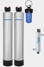 Carbon Filter & Water Softener Alternative Combo with UV