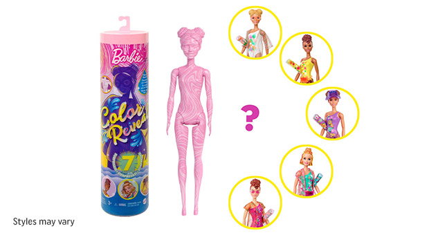Barbie Colour Reveal Series 7 Sand and Sun Dolls Assortment