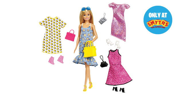 Barbie Doll with Fashions and Accessories