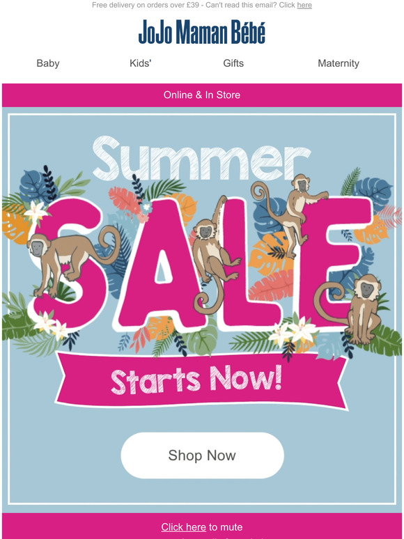 Jojo Maman Bebe Email Newsletters Shop Sales Discounts And Coupon Codes