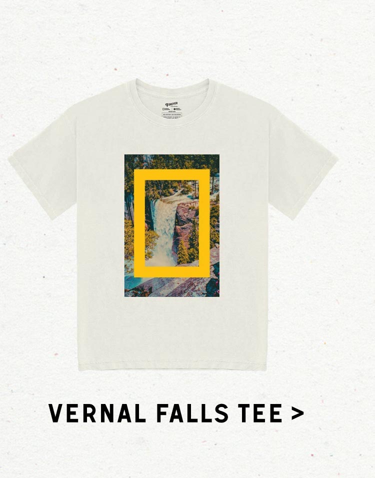 National Geographic x Parks Project | Shop Vernal Falls Border Tee