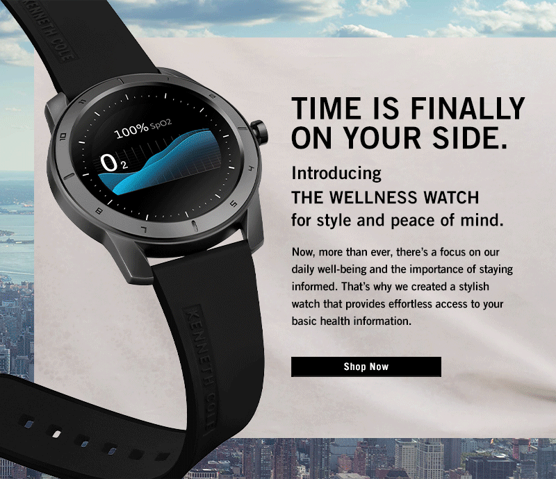 Cole Introducing The Wellness Watch Milled