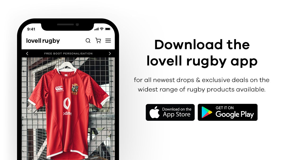 lovell-rugby Limited Edition British and Irish Lions Shirt PRE ORDER Milled