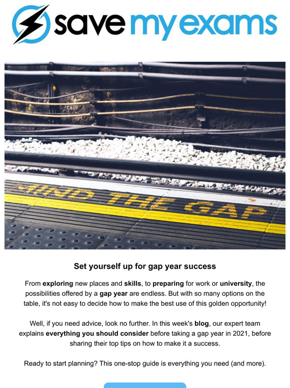 Save my exams planning a gap year make it a stand out success with