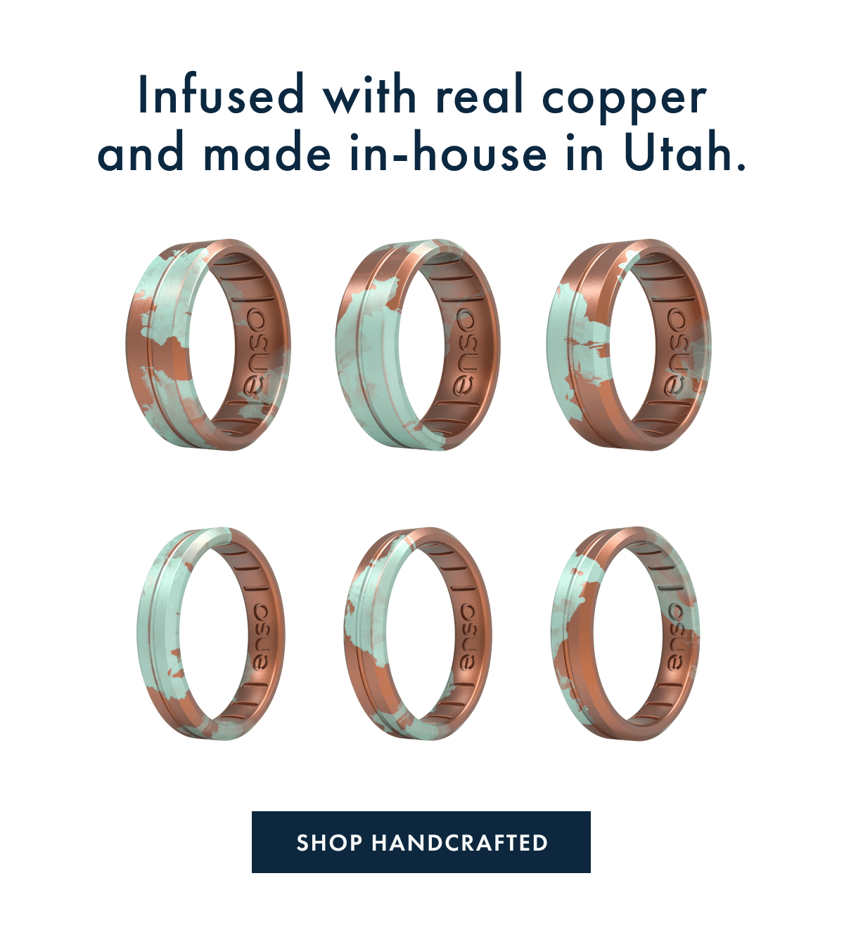 Copper on sale patina ring