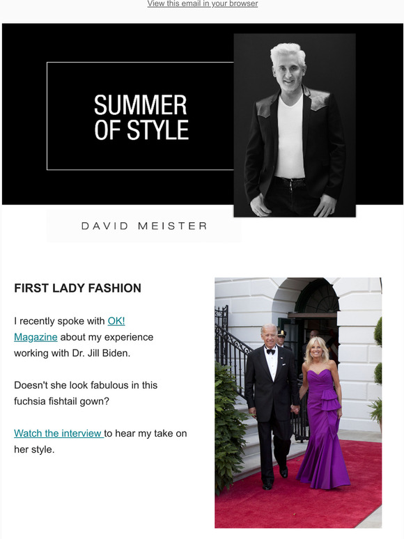 Guy Glam, First Lady Fashion, and Summer Style!